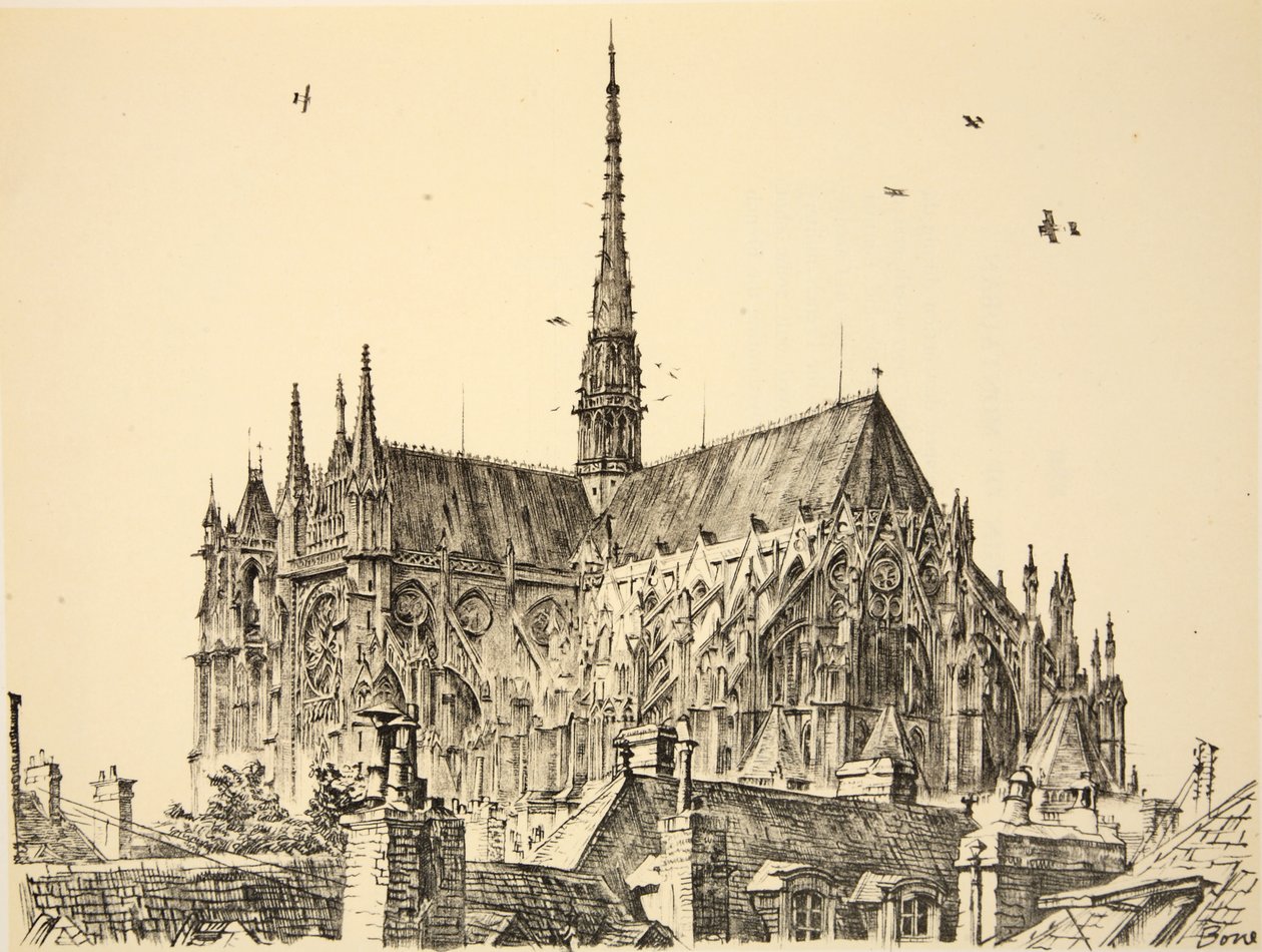 Amiens-katedralen, illustration fra 