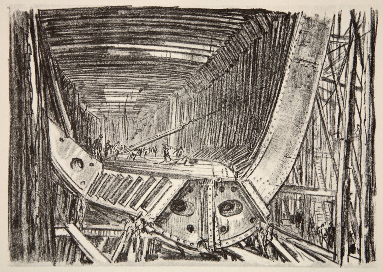 Bygning af et standardskib, illustration fra 