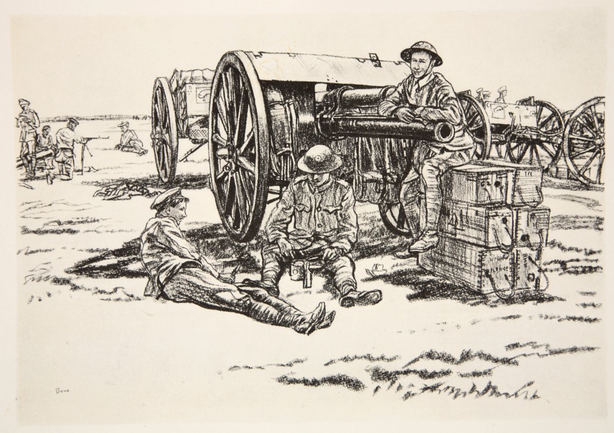 Middag: Mænd fra RFA, illustration fra 