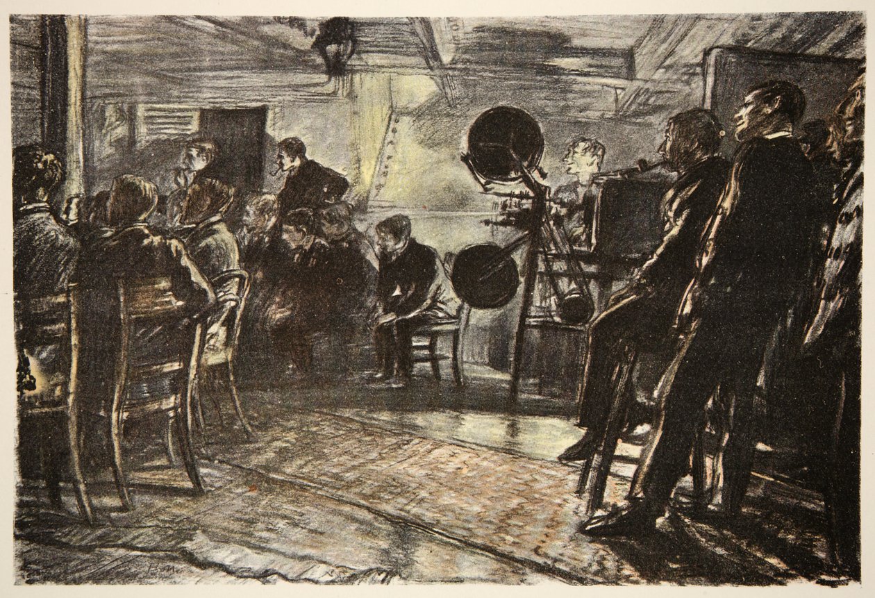 The Cinema on a Battleship, illustration fra 