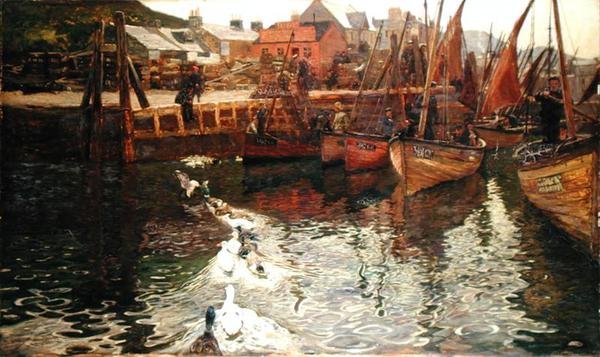 Tarbert Havn af David Murray