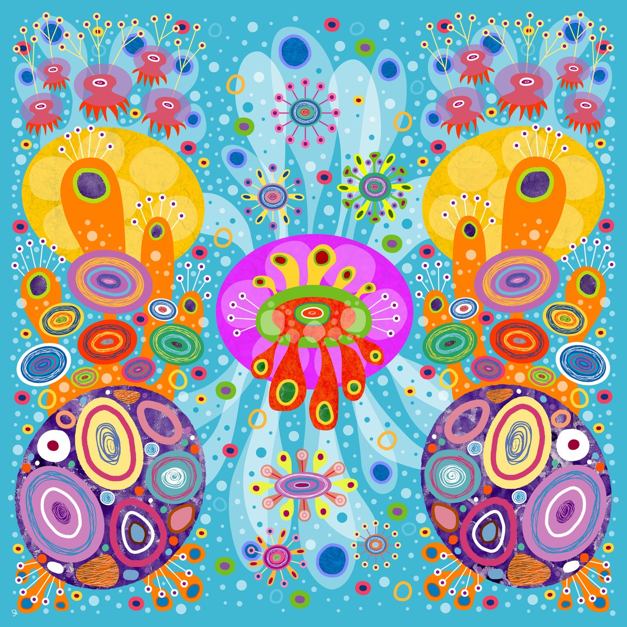 Retronautilus, 2020 (mixed media digital) af David Newton