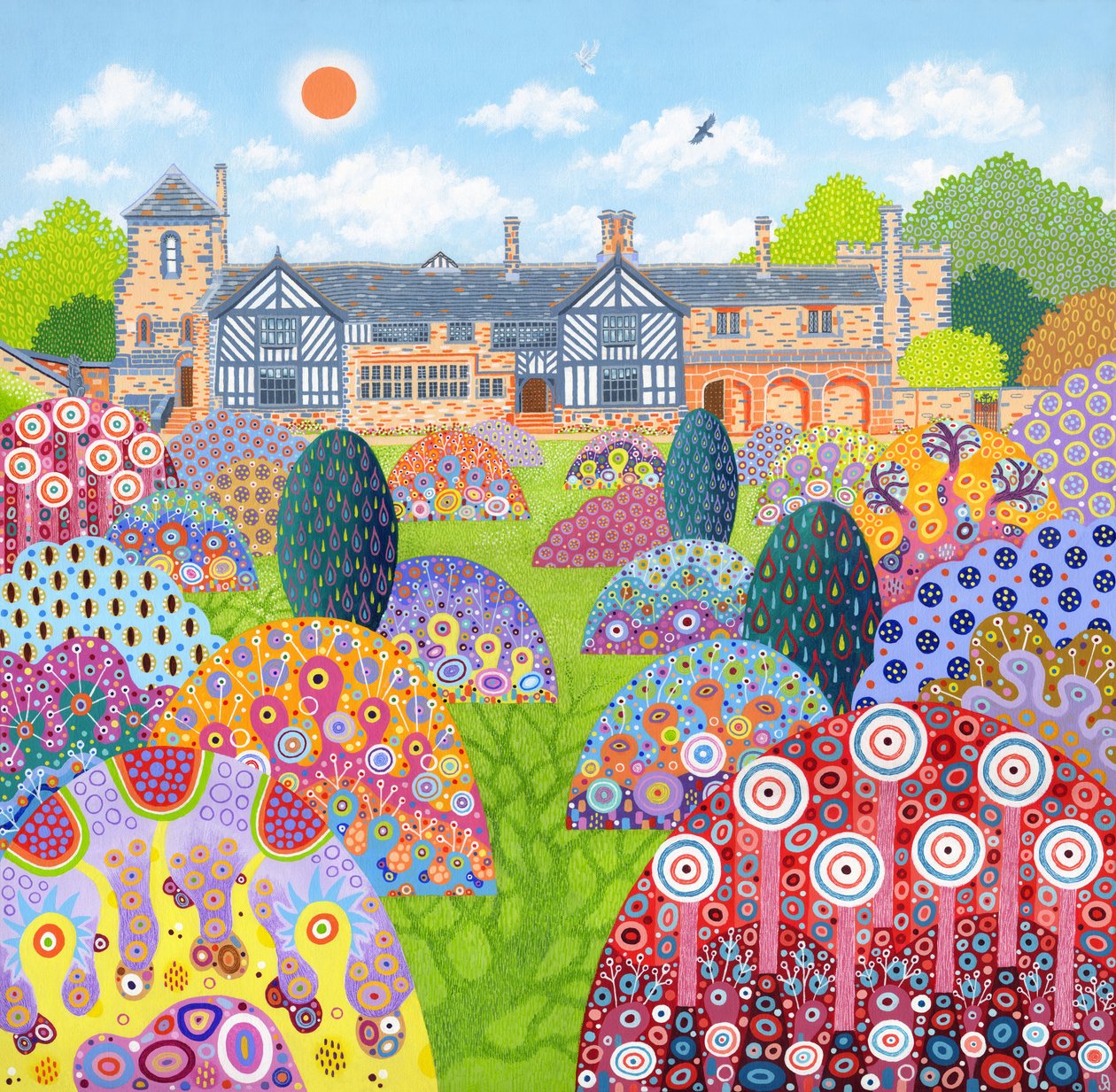 Shibden Hall Søn, 2022 af David Newton