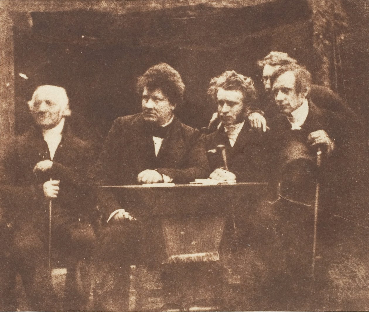 Cunningham, Begg, John Hamilton, Guthrie, 1843-47. Skabere: David Octavius Hill, Robert Adamson, Hill & Adamson. af Hill and Adamson