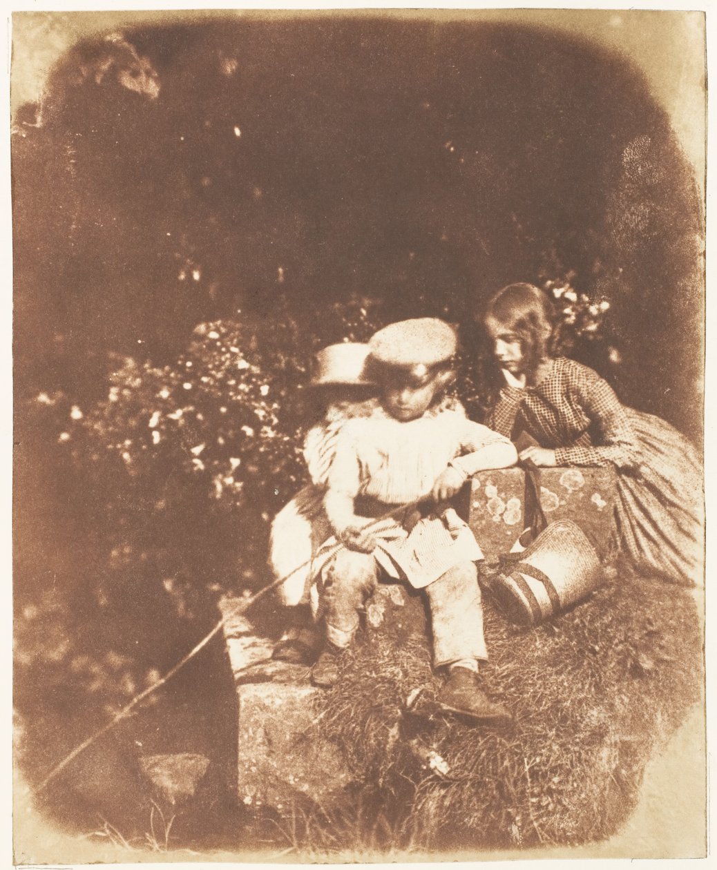 Finlay Børn, 1843-47. Skabere: David Octavius Hill, Robert Adamson, Hill & Adamson. af Hill and Adamson