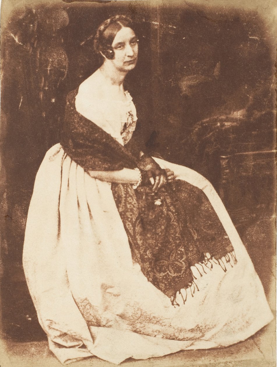 Lady Elizabeth Eastlake, 1843-47. Skabere: David Octavius Hill, Robert Adamson, Hill & Adamson. af Hill and Adamson