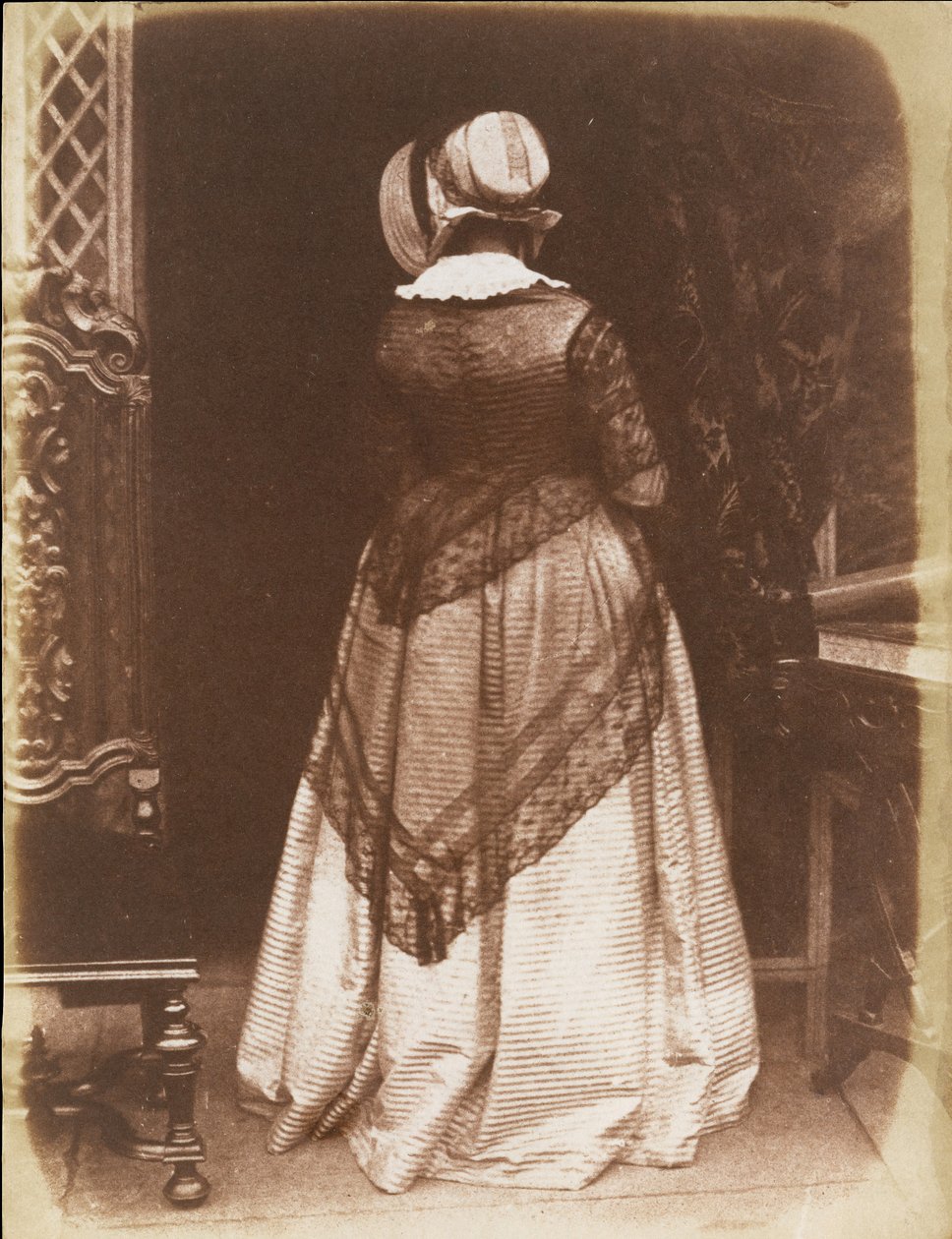 Lady Ruthven, ca. 1845. Skabere: David Octavius Hill, Robert Adamson, Hill & Adamson. af Hill and Adamson