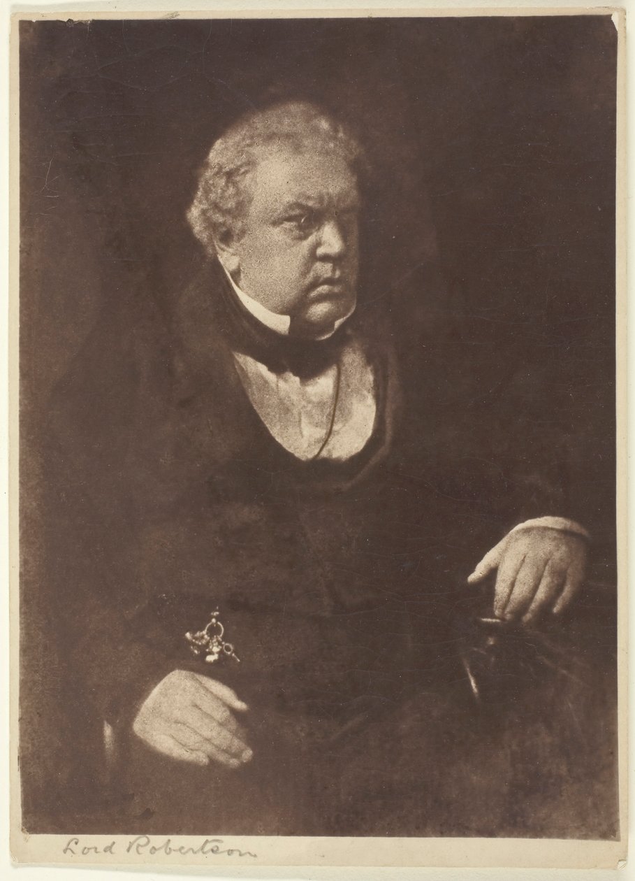 Lord Robertson, 184346, trykt 18901900. Skabere: David Octavius Hill, Robert Adamson, Hill & Adamson. af Hill and Adamson