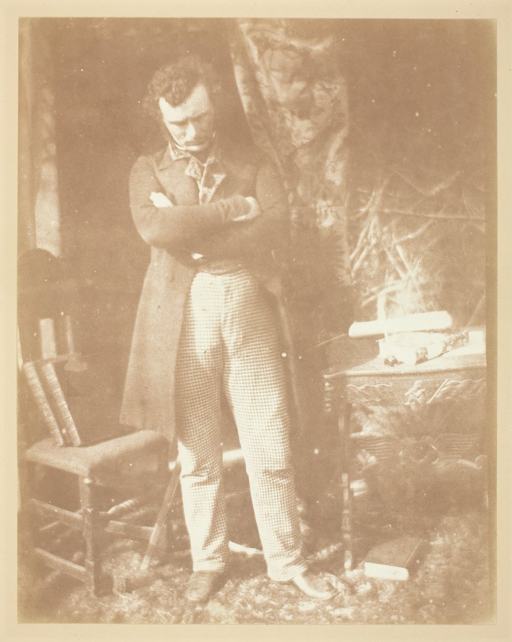 Mr. Robertson, underredaktør af The Witness, ca. 184344. Skabere: David Octavius Hill, Robert Adamson, Hill & Adamson. af Hill and Adamson