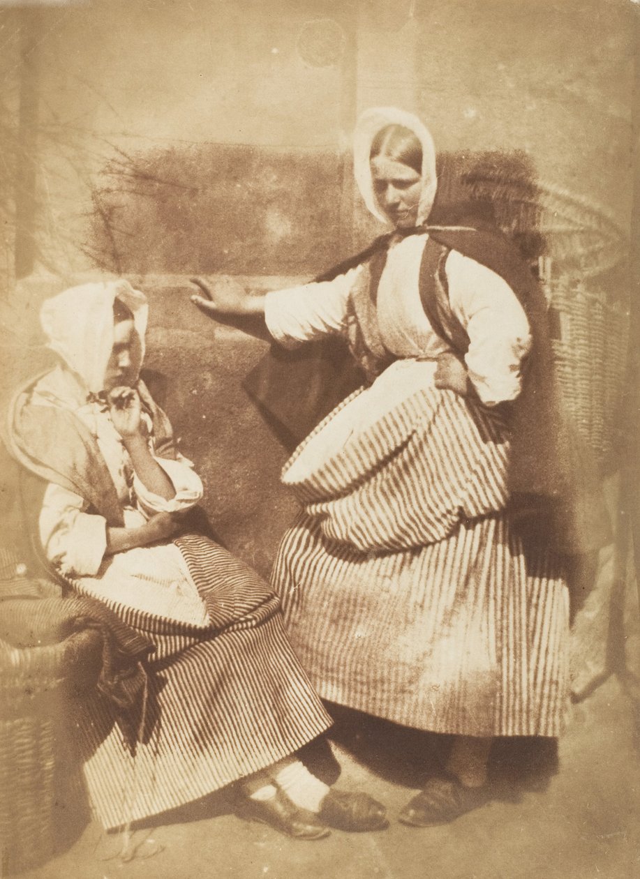 Newhaven Fishwives, 1843-47. Skabere: David Octavius Hill, Robert Adamson, Hill & Adamson. af Hill and Adamson