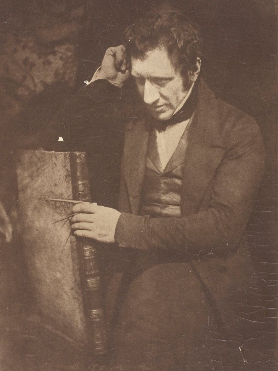 Portræt af James Nasmyth, ca. 1844, trykt 18901900. Skabere: David Octavius Hill, Robert Adamson, Hill & Adamson. af Hill and Adamson