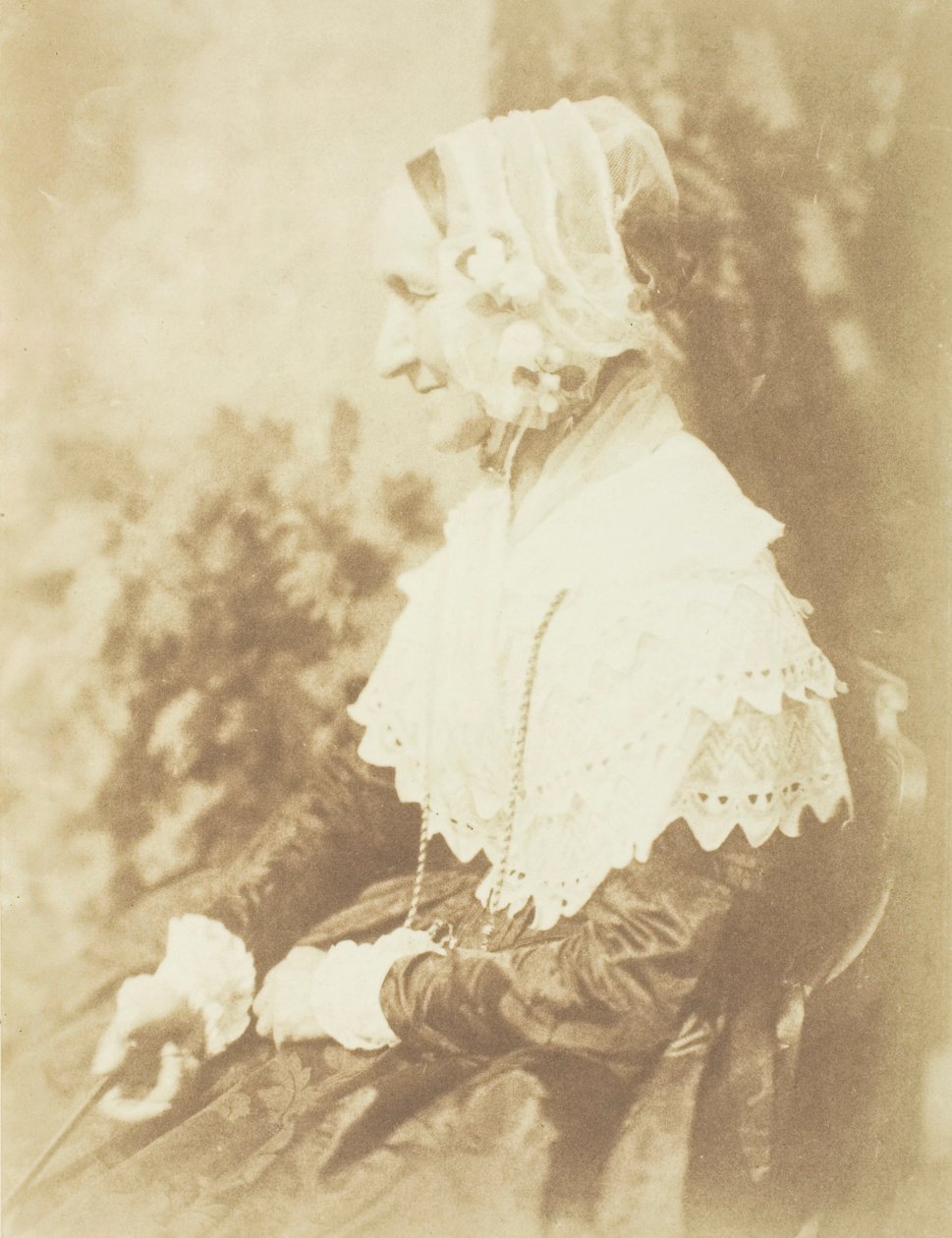 Portræt af fru Rigby, 1844. Skabere: David Octavius Hill, Robert Adamson, Hill & Adamson. af Hill and Adamson
