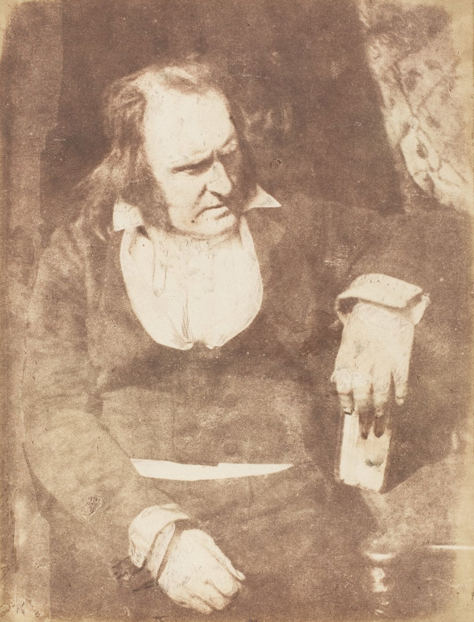 Prof. John Wilson, 1843-47. Skabere: David Octavius Hill, Robert Adamson, Hill & Adamson. af Hill and Adamson