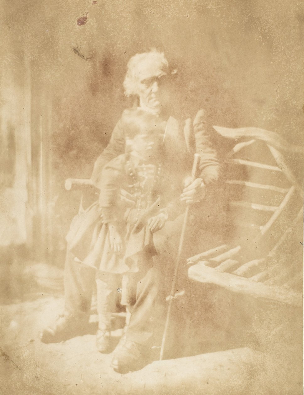 Præst dr. Thomas Chalmers og Thomas Chalmers Hanna, 1843-47. Skabere: David Octavius Hill, Robert Adamson, Hill & Adamson. af Hill and Adamson