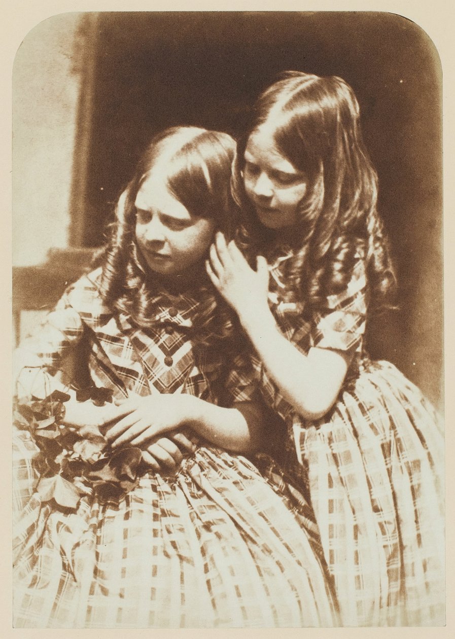 Frøkenerne Grierson, ca. 1845. Skabere: David Octavius Hill, Robert Adamson, Hill & Adamson. af Hill and Adamson