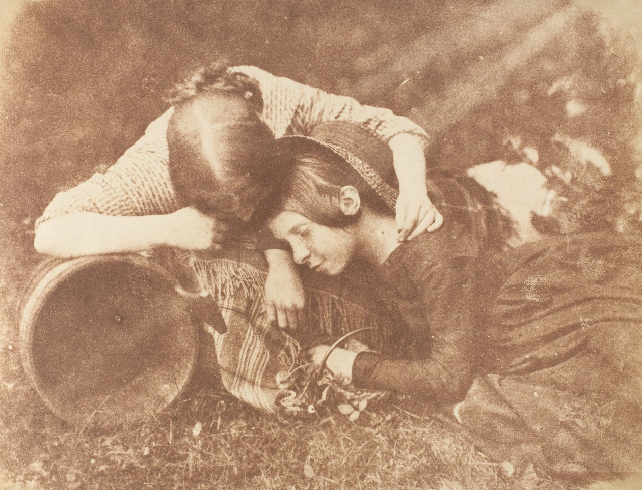 Frøkenerne McCandlish, 1843-47. Skabere: David Octavius Hill, Robert Adamson, Hill & Adamson. af Hill and Adamson