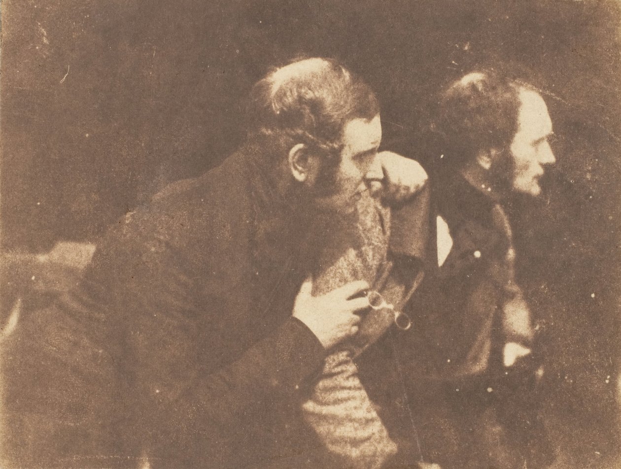 Thomas Duncan og hans bror, 1843-47. Skabere: David Octavius Hill, Robert Adamson, Hill & Adamson. af Hill and Adamson