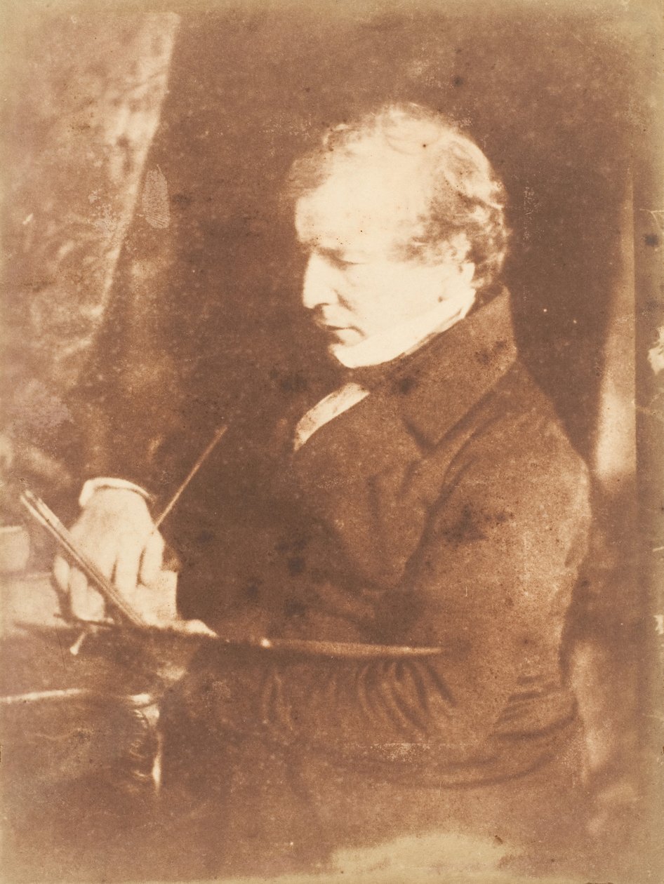 William Etty, R.A., 1843-47. Skabere: David Octavius Hill, Robert Adamson, Hill & Adamson. af Hill and Adamson