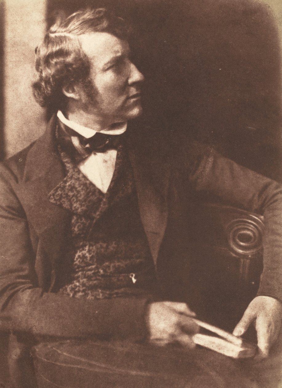 John Stuart-Wortley, 2. baron Wharncliffe, 1843-1847. Skaber: David Octavius Hill, Robert Adamson. af David Octavius Hill, Robert Adamson