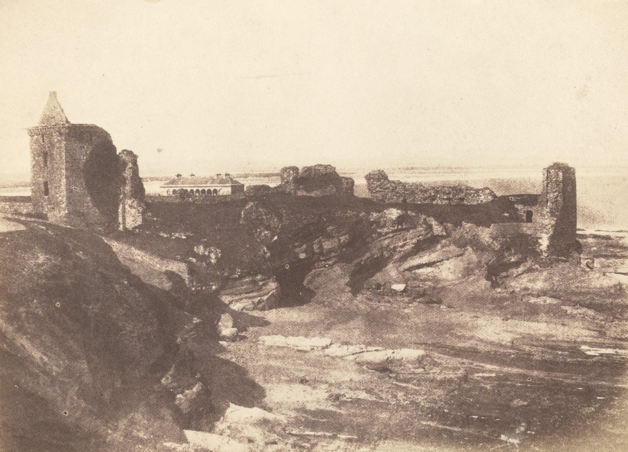 Slottet, St. Andrews, 1843-1847. Skaber: David Octavius Hill, Robert Adamson. af David Octavius Hill, Robert Adamson