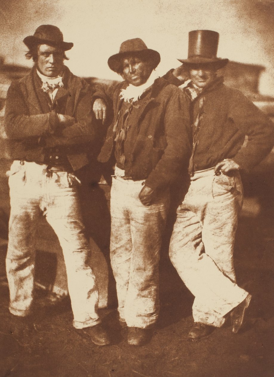 Alexander Rutherford, William Ramsay og John Liston, Newhaven af David Octavius Hill