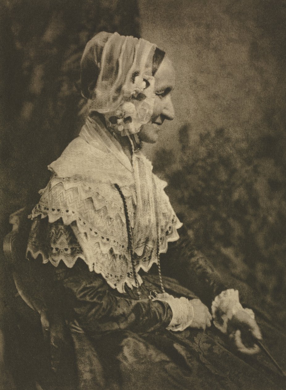 Kameraarbejde: Fru Rigby af David Octavius Hill