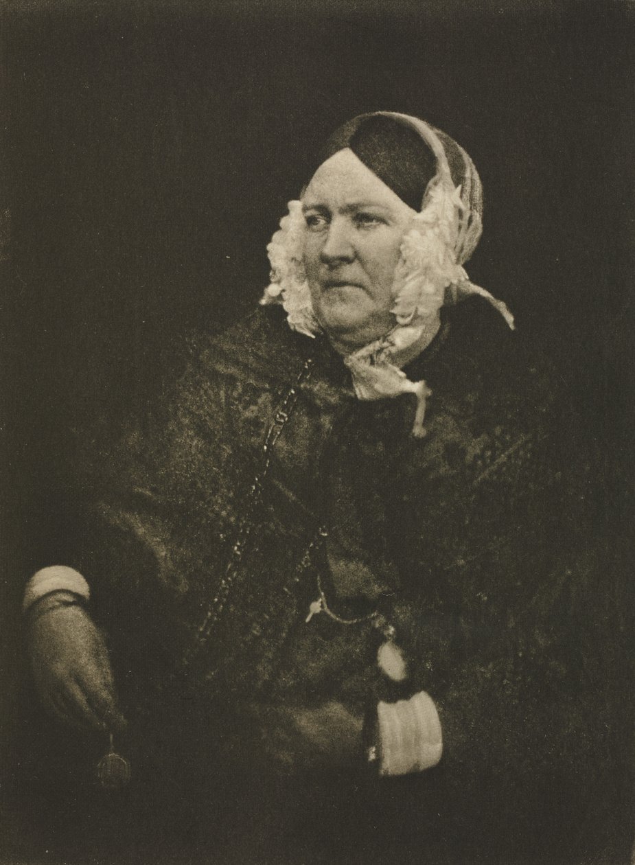 Kameraarbejde: Fru Rigby, 1909. af David Octavius Hill