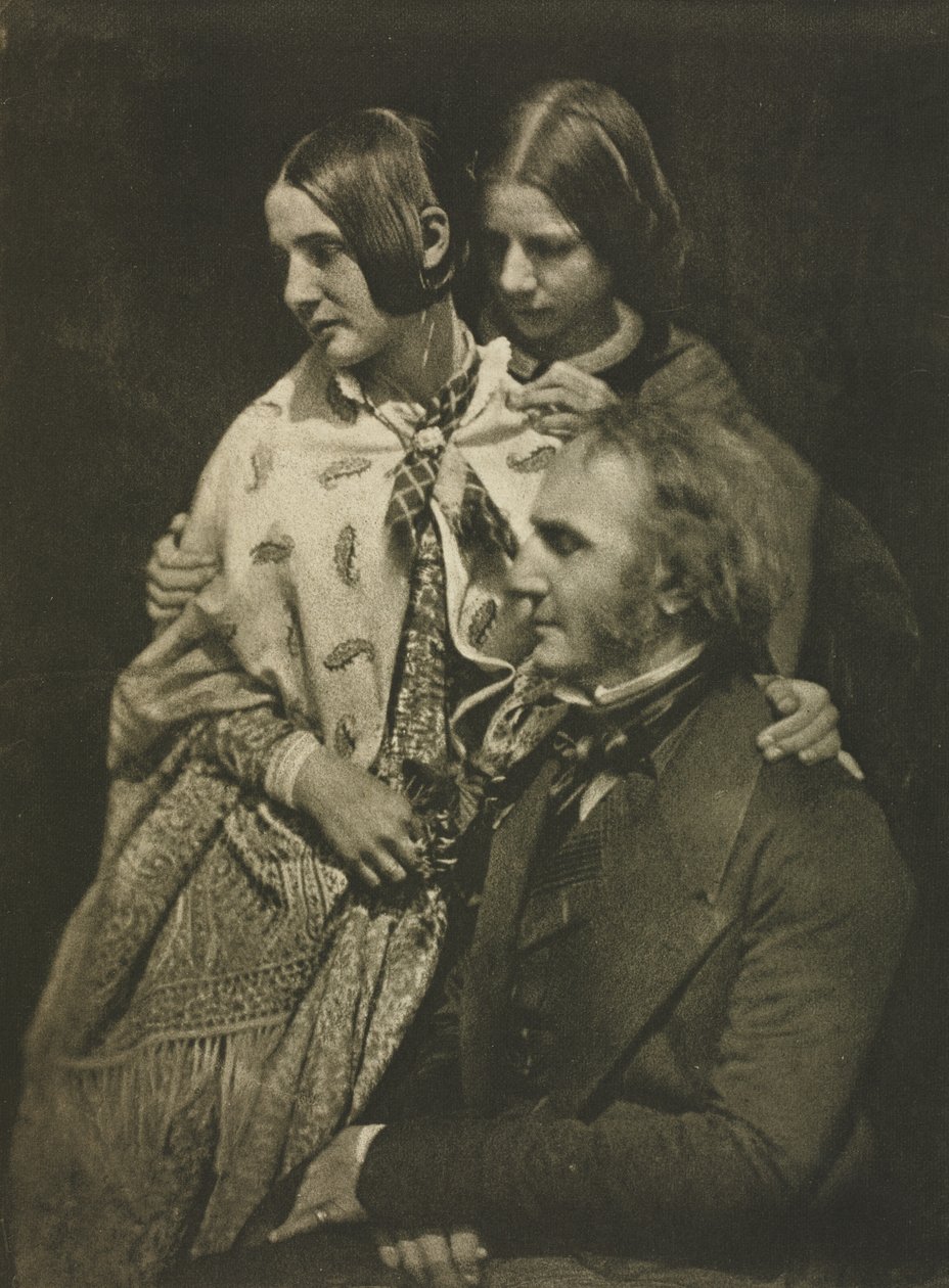 Kameraarbejde: Portrætter - En gruppe, 1909. af David Octavius Hill