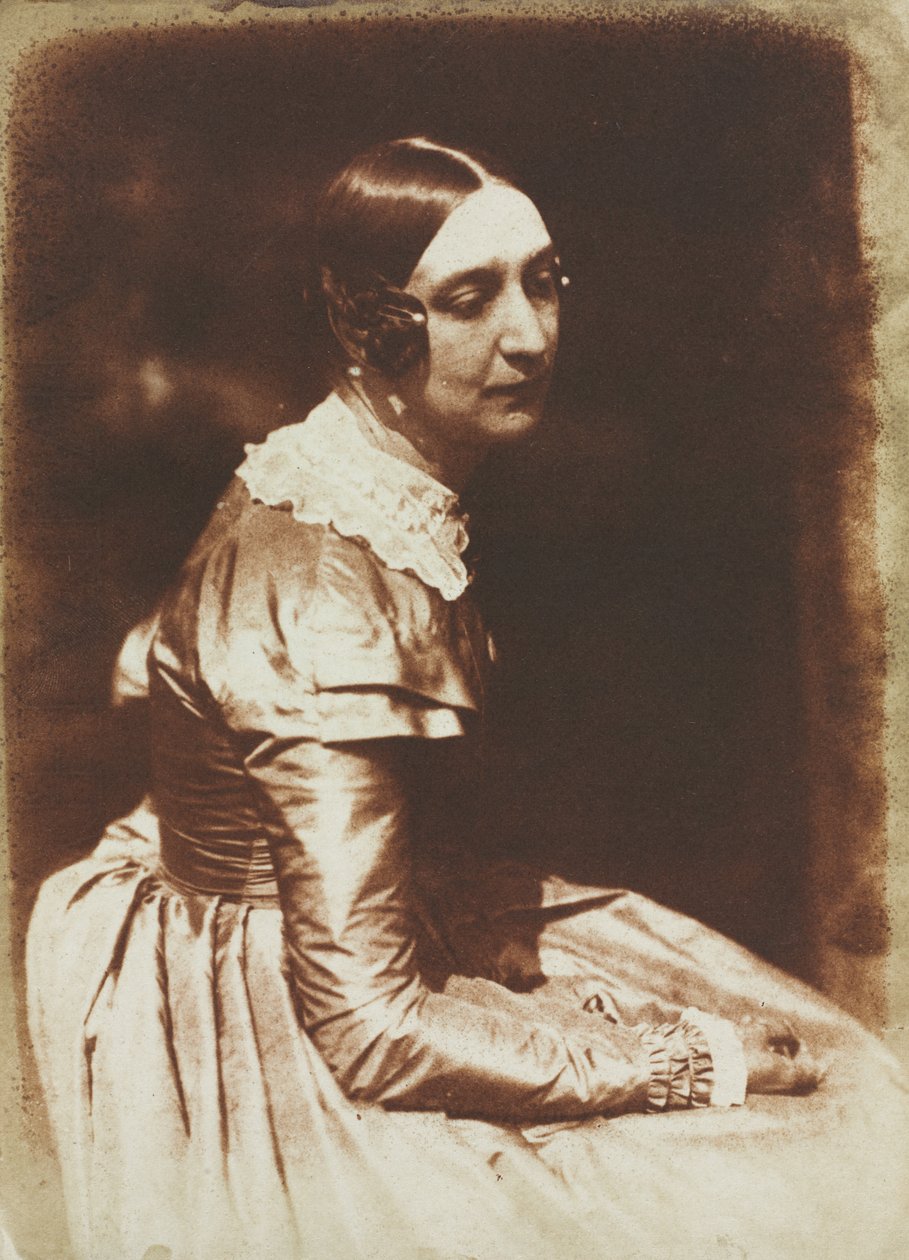 Elizabeth Rigby, senere Lady Eastlake 1809-1893, ca. 1844-1845. af David Octavius Hill