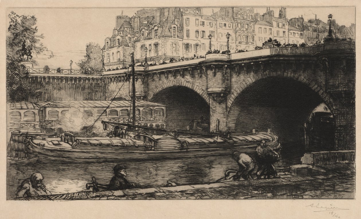 Den nye bro af David Octavius Hill