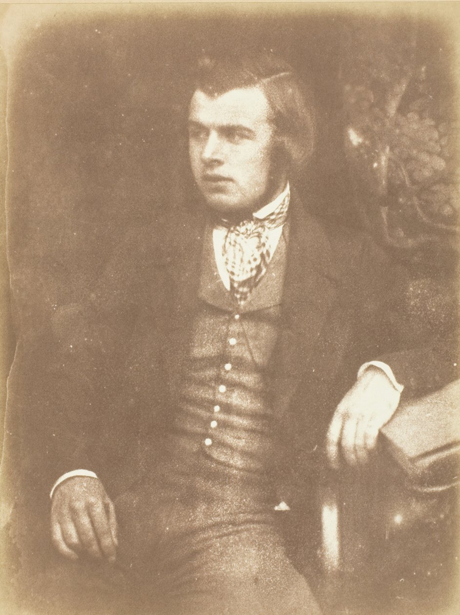 Mr. Brodie, RSA, 25. august 1845, billedhugger, boede i Cornwell St., 1845. af David Octavius Hill