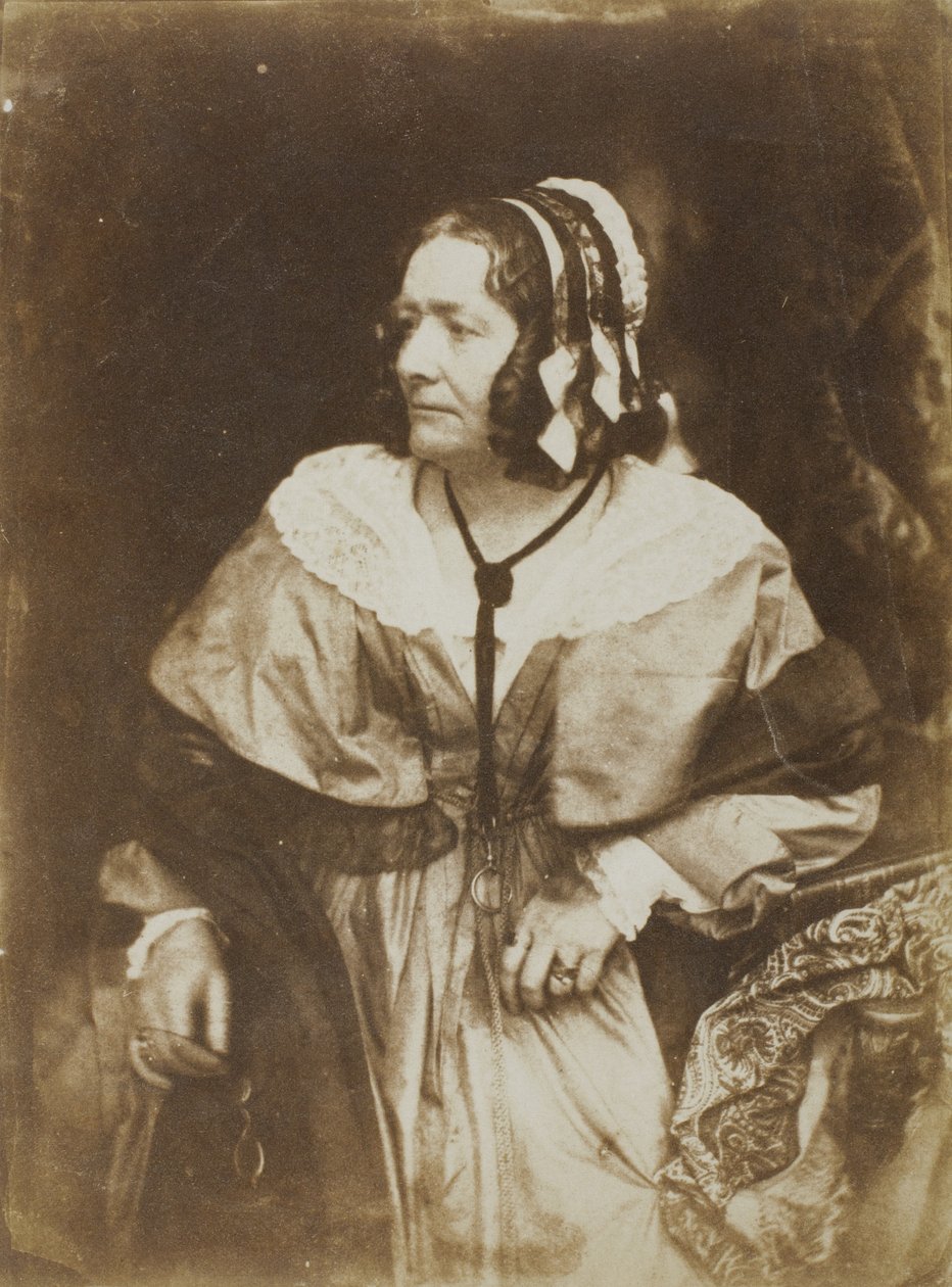 Fru Anna Brownell Jameson, 1844 af David Octavius Hill