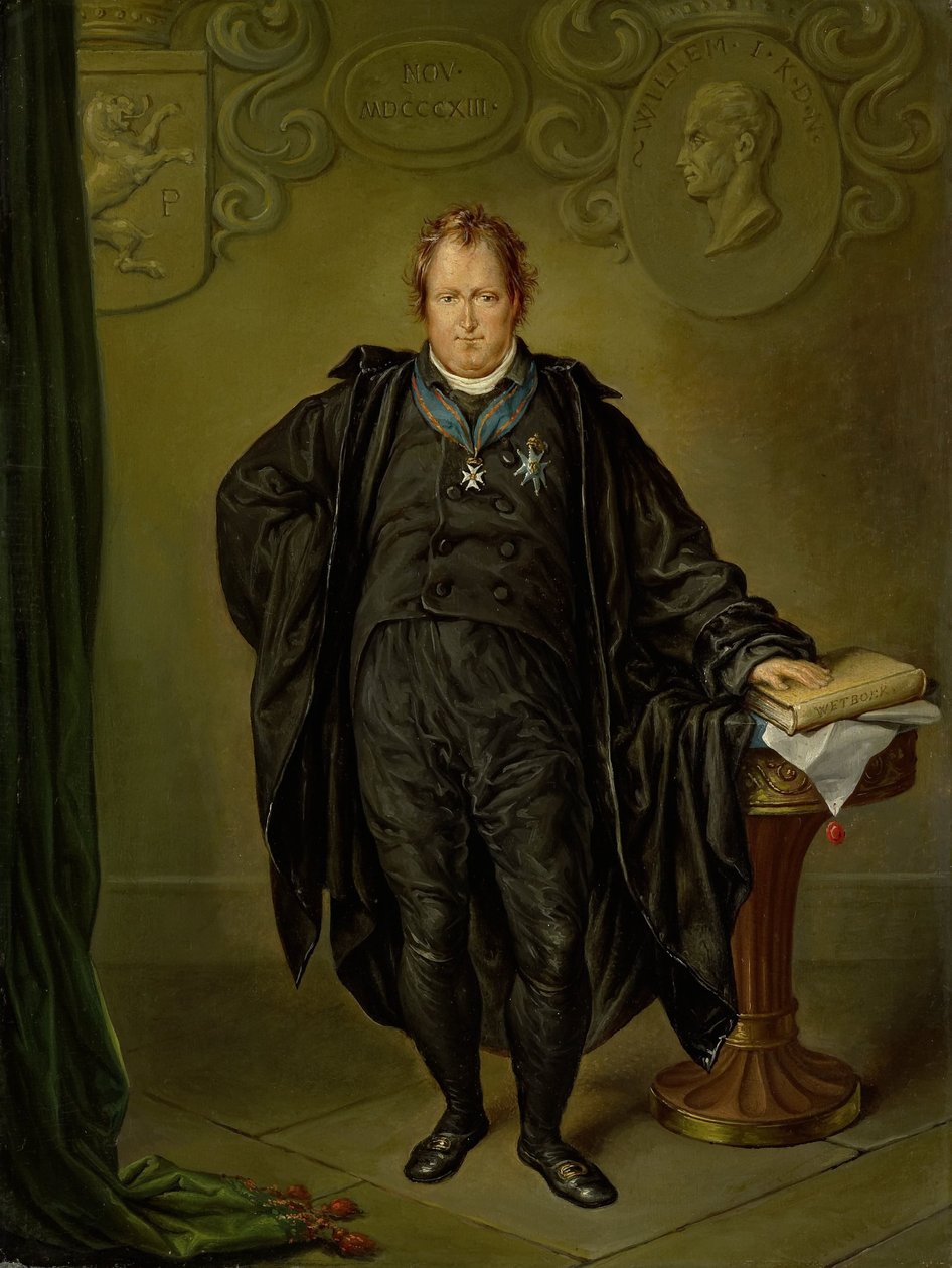 Johan Melchior Kemper (1776-1824), jurist og statsmand af David Pièrre Giottino Humbert de Superville
