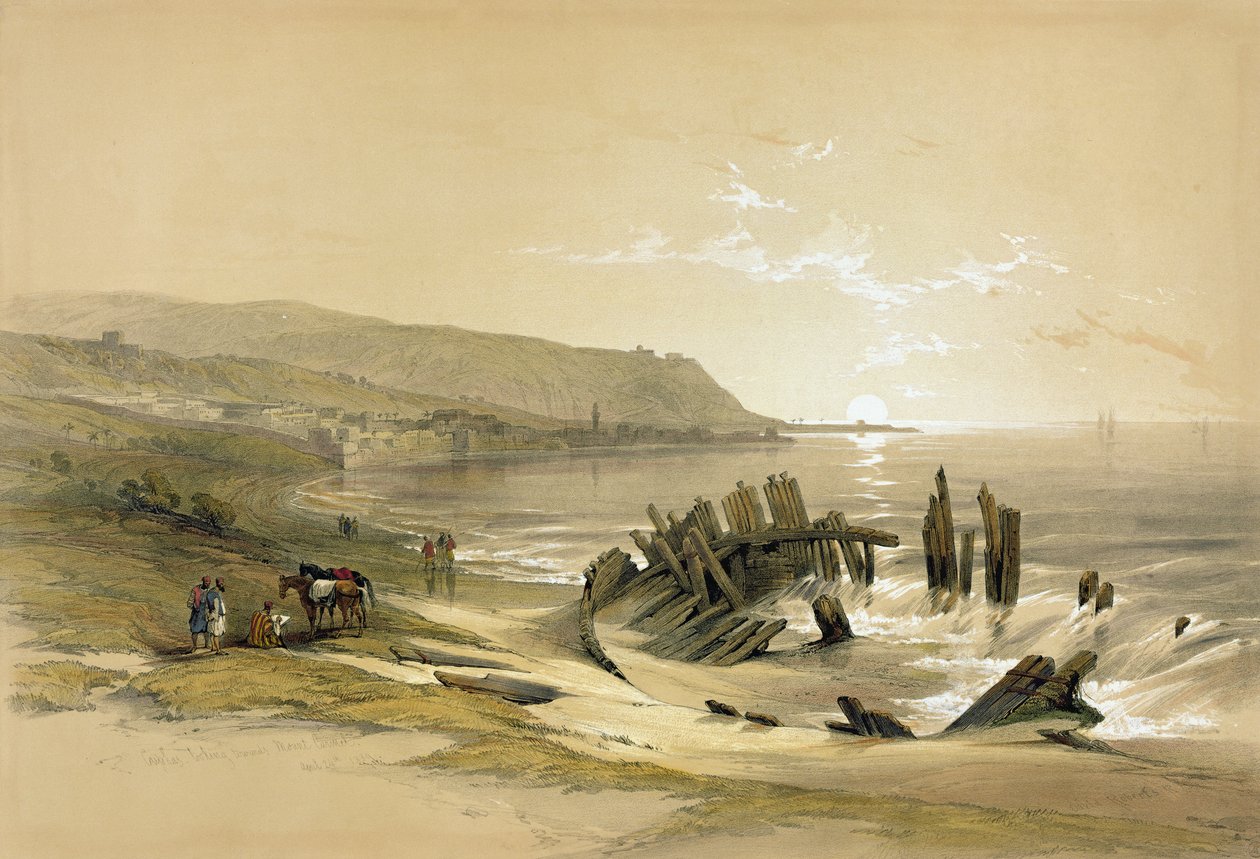 Caiphas ser mod Mount Carmel 24. april 1839, fra bind II 