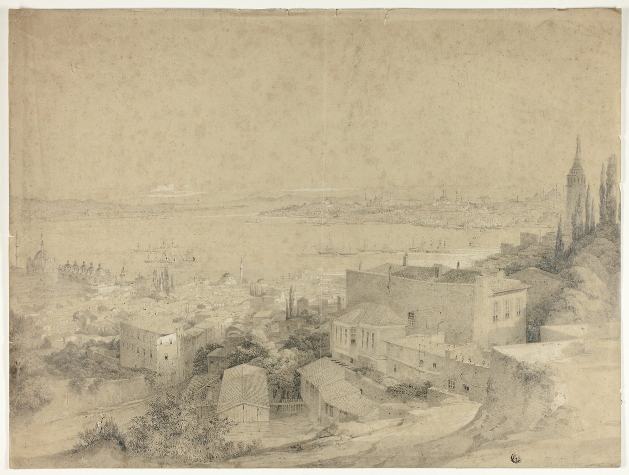 Konstantinopel af David Roberts