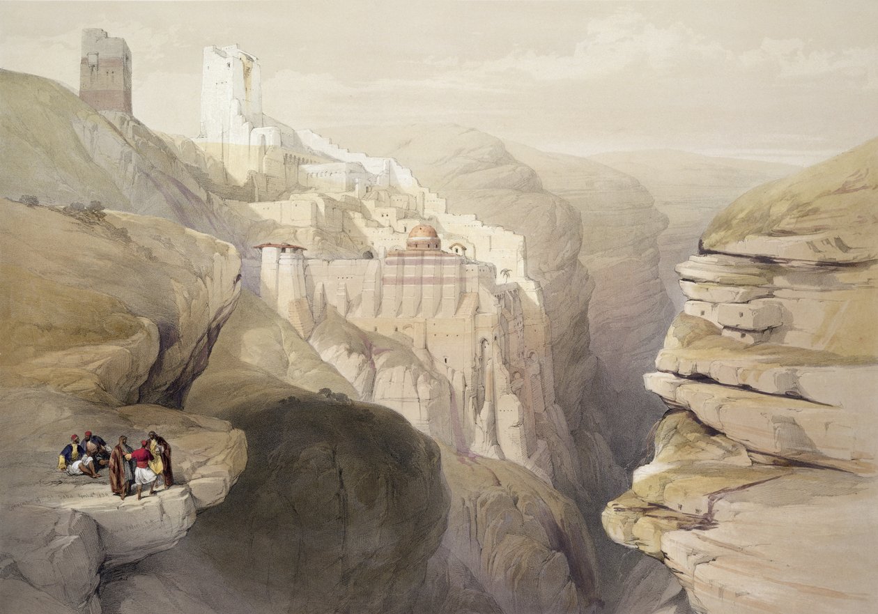 Kloster St. Saba, 4. april 1839, plade 51 fra bind II af 