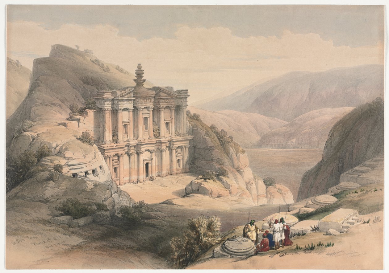Deir Petra af David Roberts