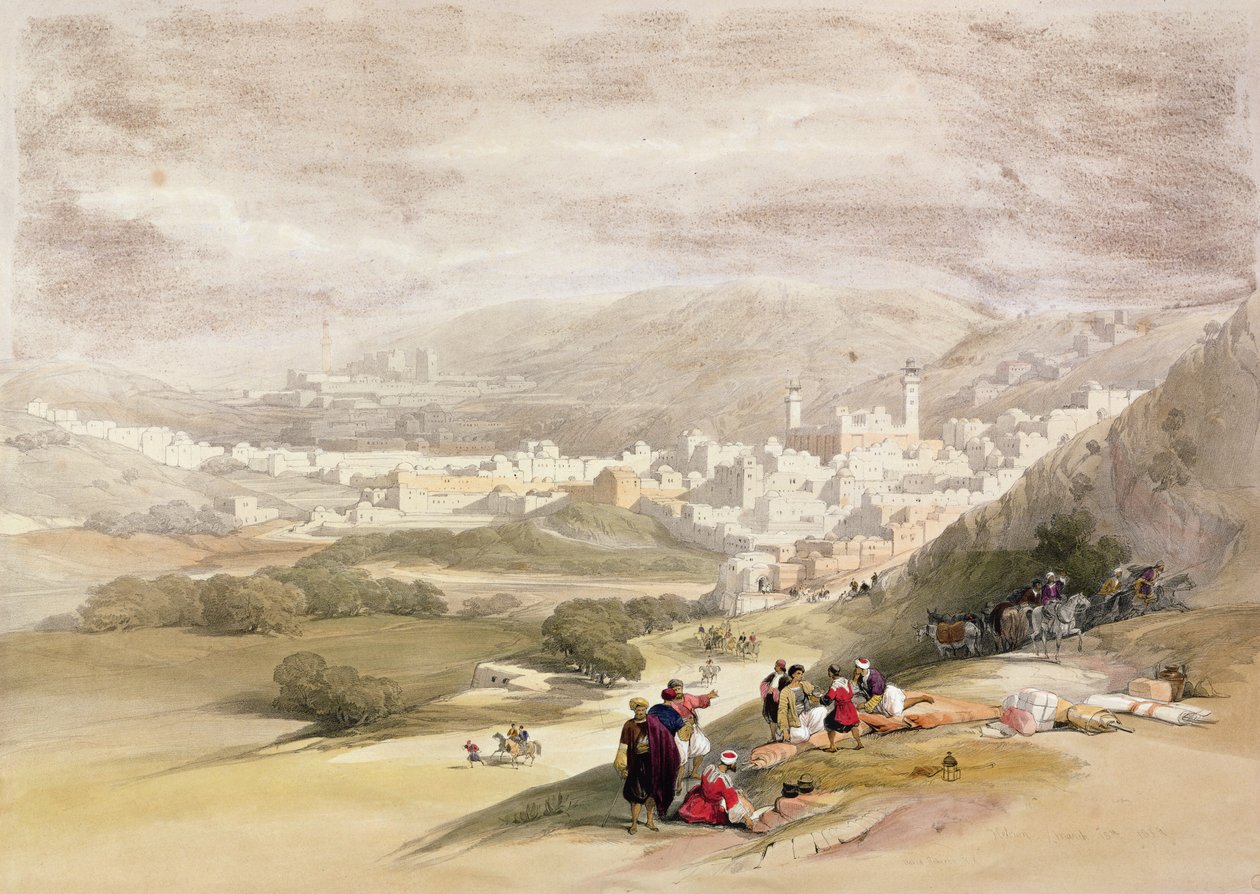 Hebron, 18. marts 1839 fra bind II af 