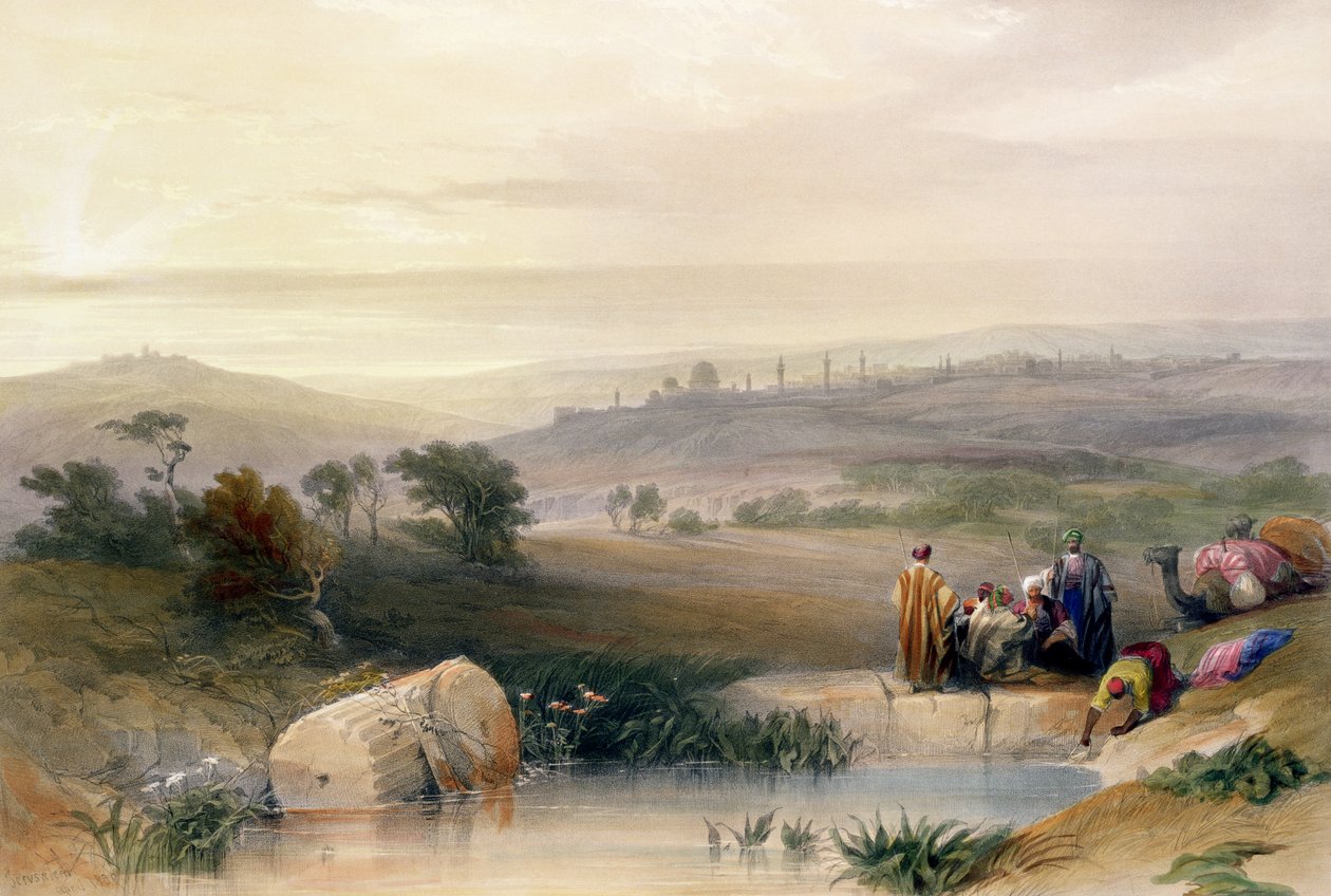 Jerusalem, april 1839, plade 22 fra bind I af 