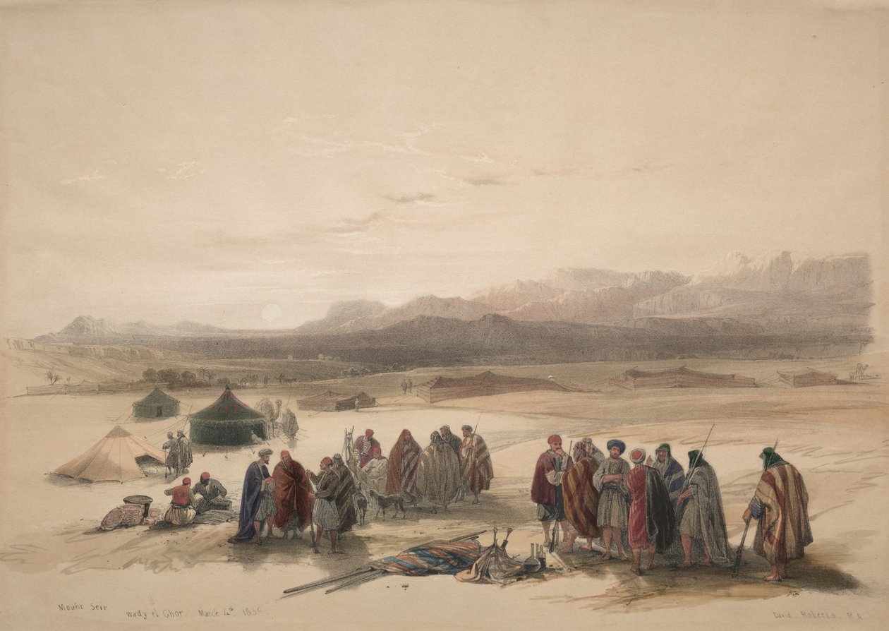 Monte Sir Valley Evre af David Roberts
