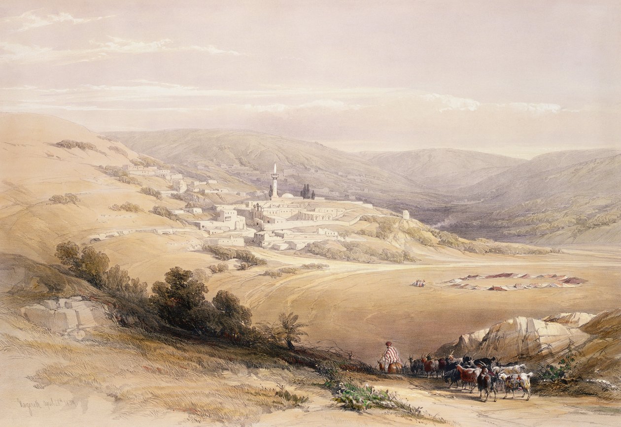 Nazareth, 28. april 1839, plade 28 fra bind I af 