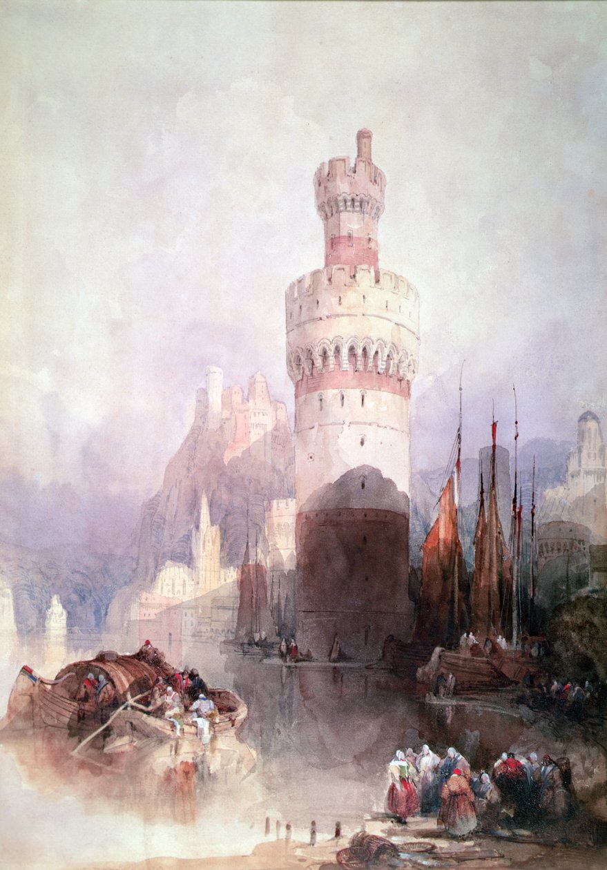 Oberwesel af David Roberts