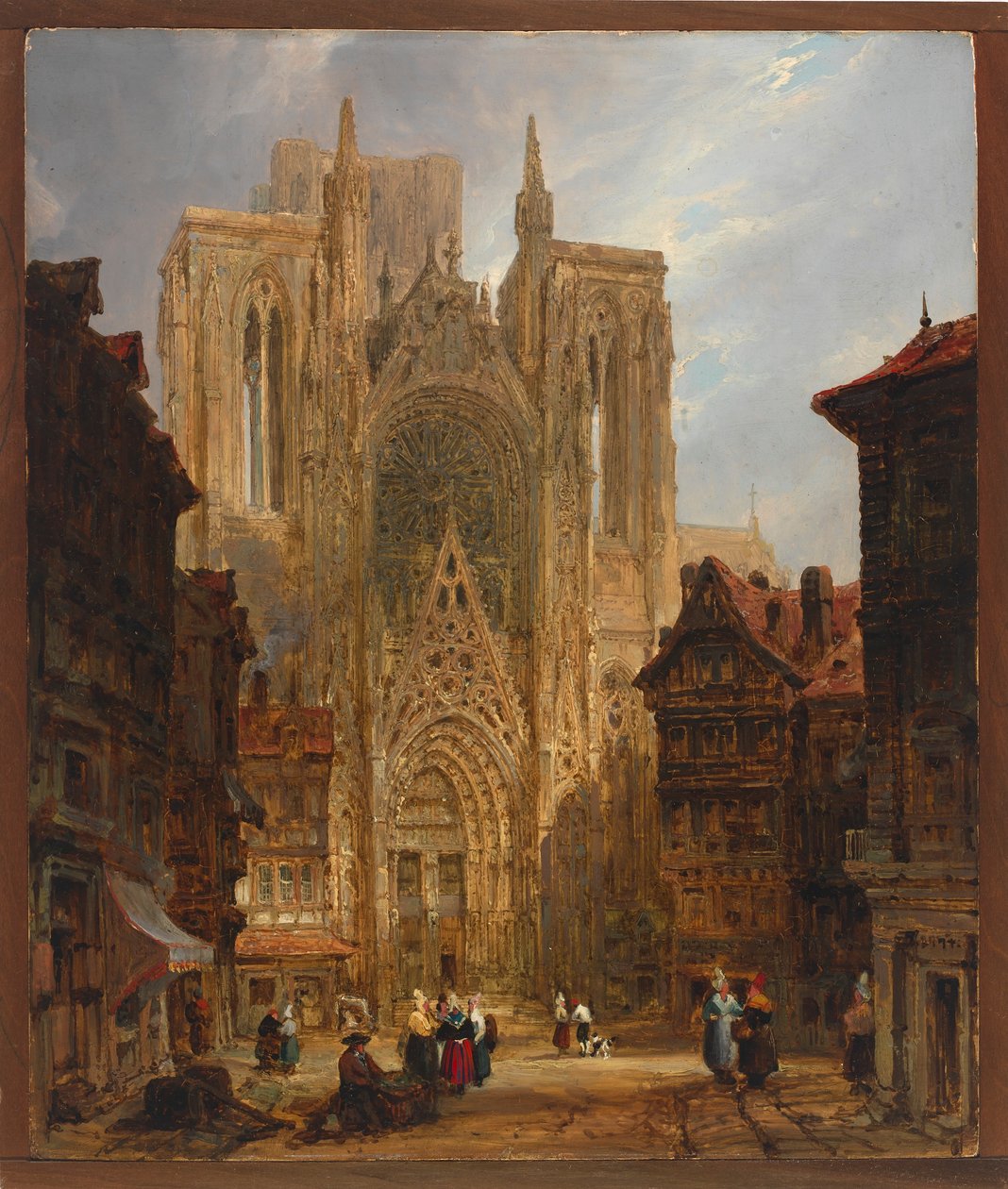 Katedralen i Rouen af David Roberts