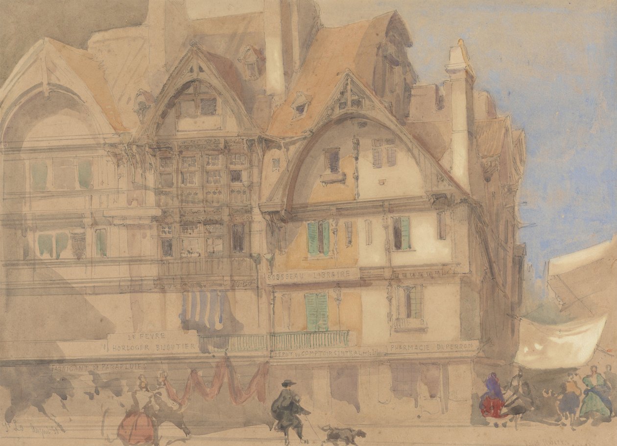 Saint-Lo af David Roberts