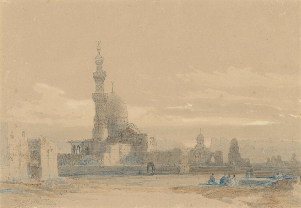 Kaliffernes grave, Cairo af David Roberts