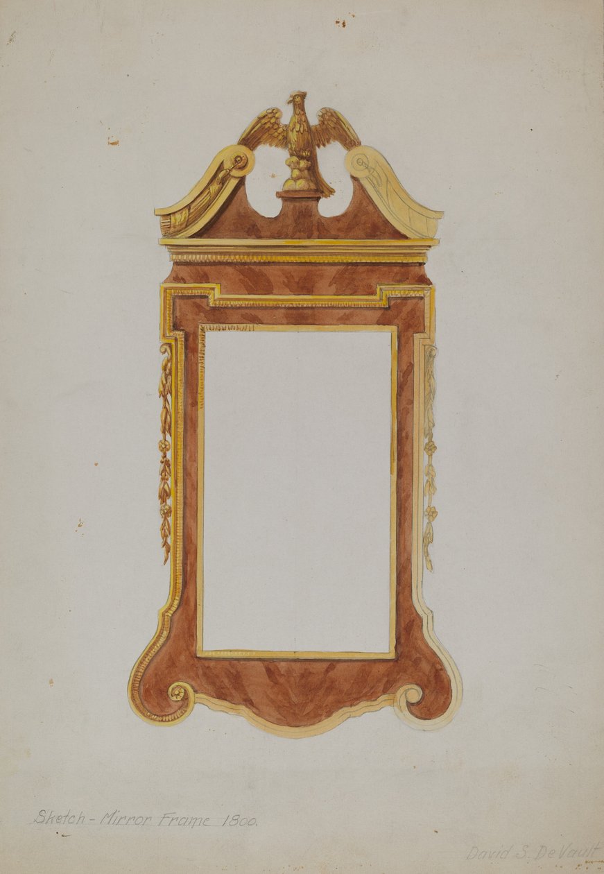 Spejlramme af David S. De Vault