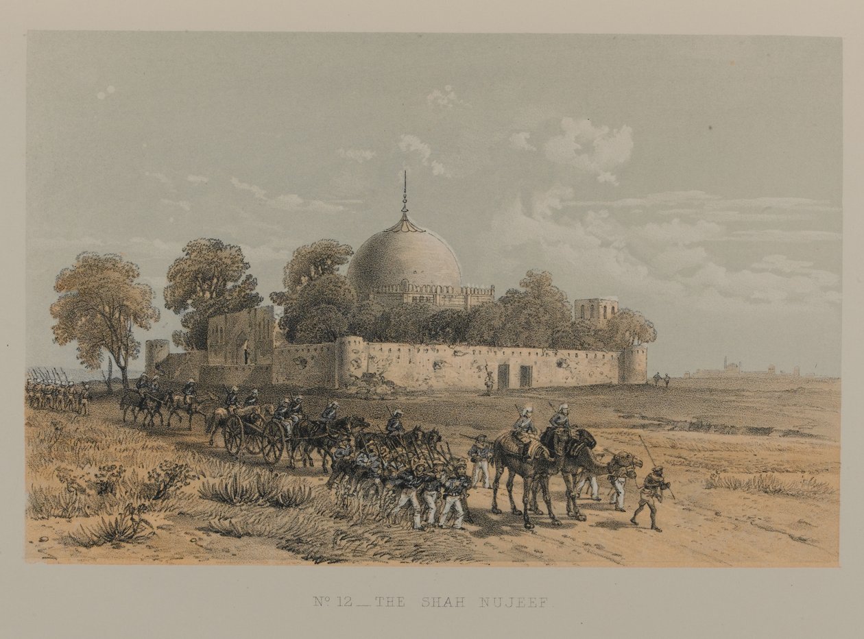 The Shah Nujeef, Lucknow af David Scott Lieutenant Colonel (after) Dodgson