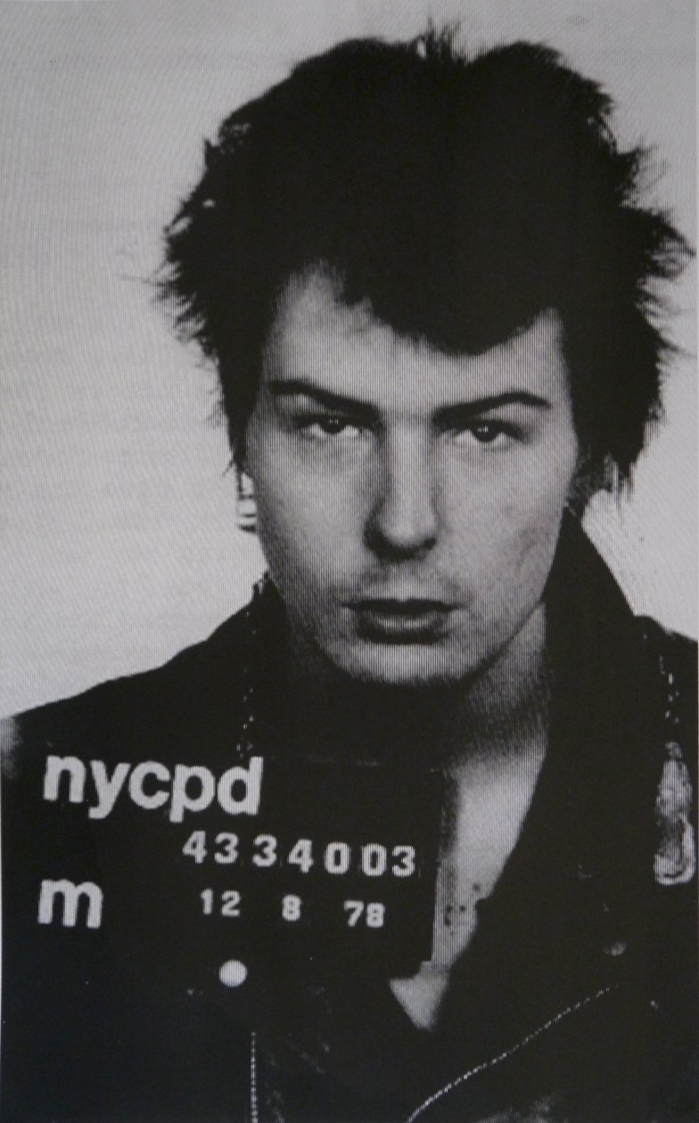 Sid Vicious I (serigrafisk tryk på papir) af David Studwell