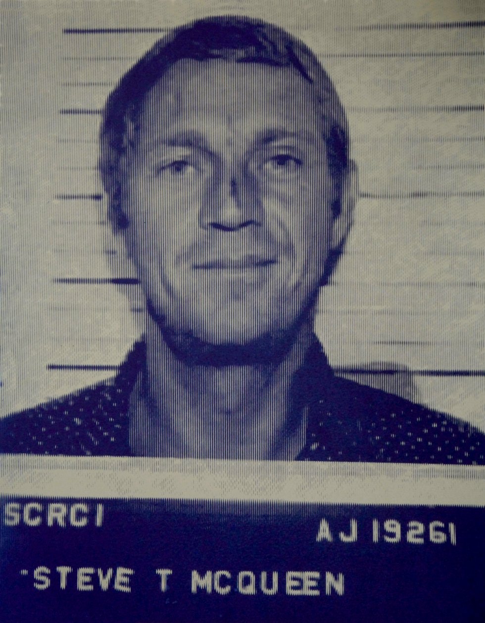 Steve McQueen I (silketryk) af David Studwell
