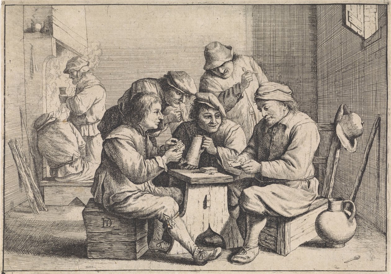 kortspillere af David Teniers (II)